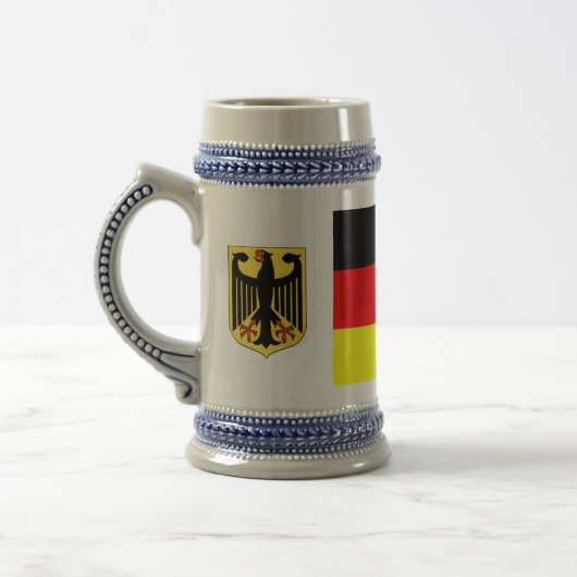 Chope À Bière Bière allemande Stein de drapeau (Gauche)