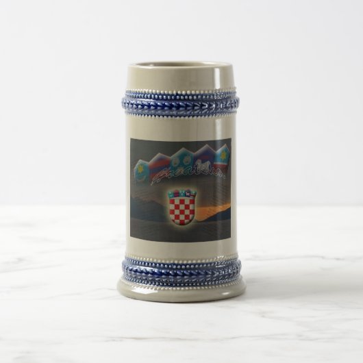 Chope À Bière Bière croate Stein (Centre)