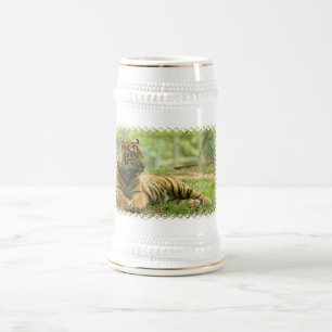 Chope À Bière Bière de repos Stein de tigre