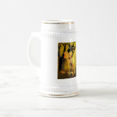 Chope À Bière Bière d'or Stein de dragon (Devant gauche)