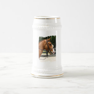 Chope À Bière Bière douce Stein de Quarterhorse