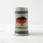 Chope À Bière Bière en céramique Stein de bison (Centre)