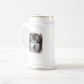 Chope À Bière Bière enrouée Stein de chien (Devant gauche)