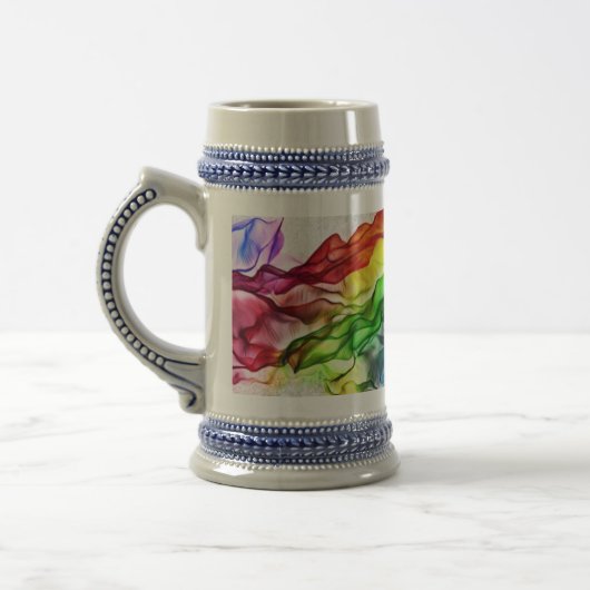 Chope À Bière Bière faite sur commande Stein 18oz de Zazzle (Gauche)