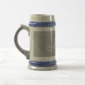 Chope À Bière Bière familiale monogrammée personnalisée stein (Gauche)