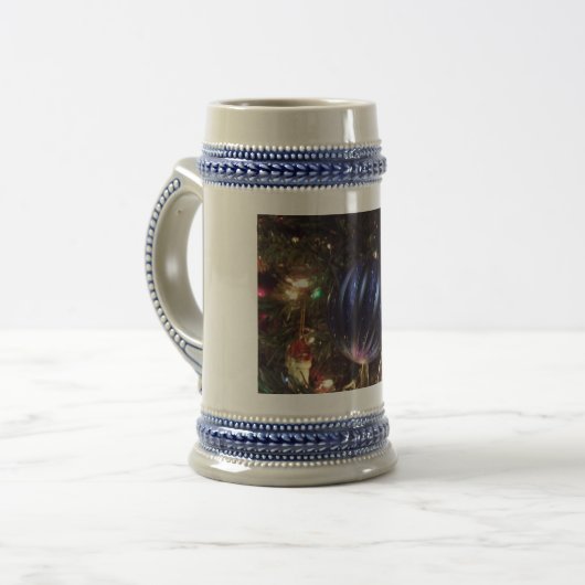 Chope À Bière Bière joyeuse Stein de nouvelles (Devant gauche)