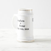 Chope À Bière Bière l'épousant faite sur commande Stein de (Devant gauche)
