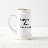 Chope À Bière Bière l'épousant faite sur commande Stein de (Gauche)