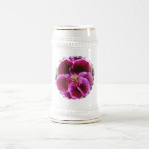 Chope À Bière Bière rose Stein de pensée