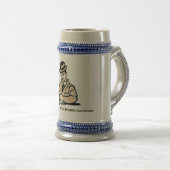 Chope À Bière Bière saine Stein de boisson (Devant droit)