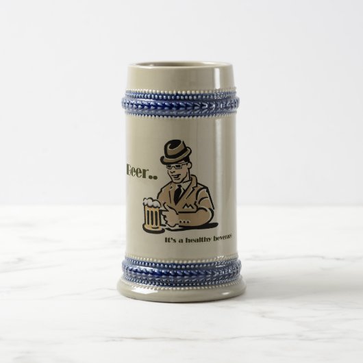 Chope À Bière Bière saine Stein de boisson (Centre)