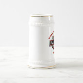 Chope À Bière Bière Stein d'adjudant d'OEF (Centre)