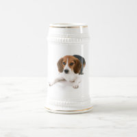 Bière Stein de chien de beagle
