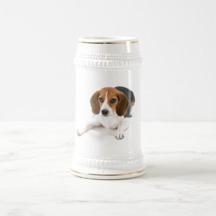 Chope À Bière Bière Stein de chien de beagle