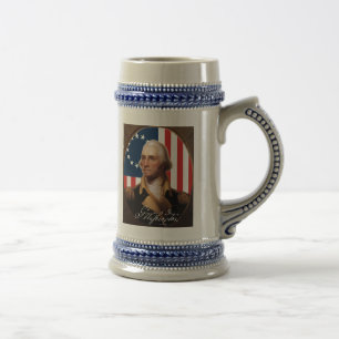Chope À Bière Bière Stein de George Washington