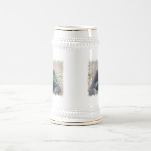 Chope À Bière Bière Stein de gorille de Silverback (Centre)