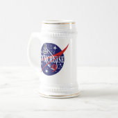 Chope À Bière Bière Stein de logo de GothCruise 9 (Devant gauche)