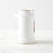 Chope À Bière Bière Stein de nation de picoseconde (Devant gauche)