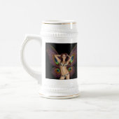 Chope À Bière Bière Stein de papillon de Barbara Mackowiak (Gauche)