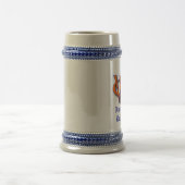 Chope À Bière Bière Stein de rugby de VA (Centre)