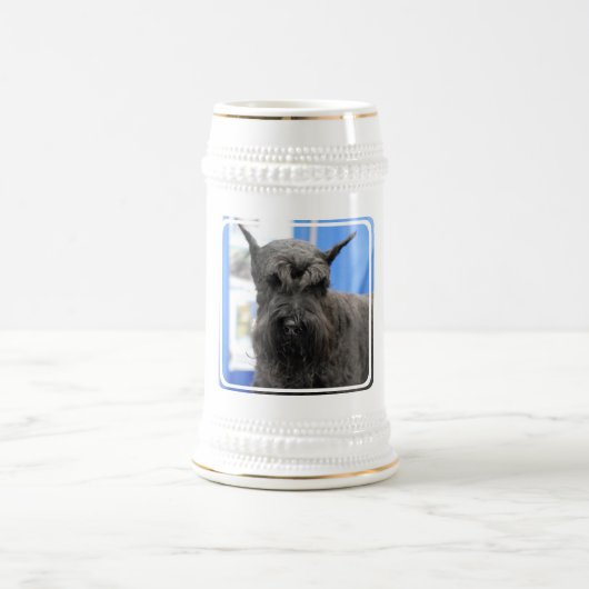 Chope À Bière Bière Stein de Schnauzer géant (Centre)