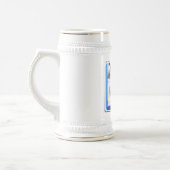 Chope À Bière Bière Stein de Schnauzer géant (Gauche)