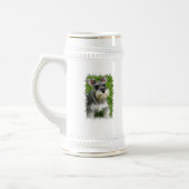 Chope À Bière Bière Stein de Schnauzer miniature (Gauche)