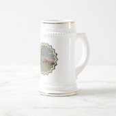 Chope À Bière Bière Stein de troupeau d'éléphant (Devant droit)