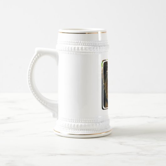 Chope À Bière Bière Stein de Yorkshire Terrier (Gauche)