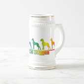 Chope À Bière Bierkrug Doggen (Devant droit)