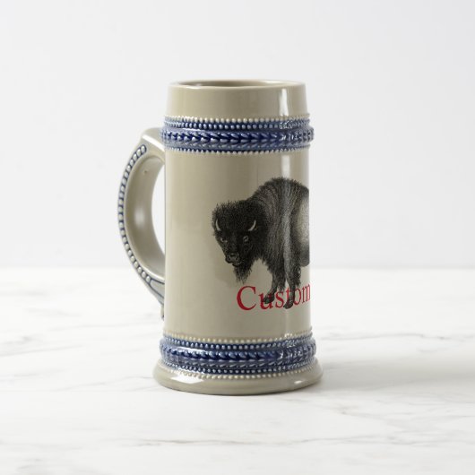 Chope À Bière Big Bison Buffalo Thunder-Cove (Devant gauche)