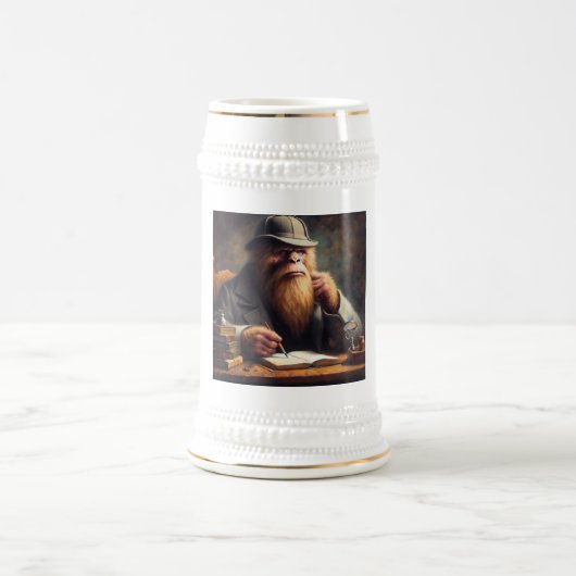 Chope À Bière Bigfoot Sherlock Holmes (Centre)
