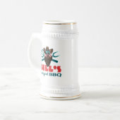 Chope À Bière Bill's Jardin BBQ Stein (Devant gauche)