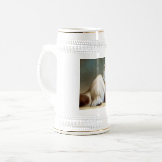 Chope À Bière Birman Cat (Devant gauche)