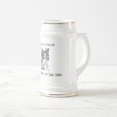 Chope À Bière Bismarck Stein (Devant droit)