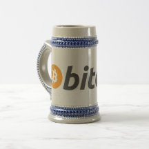 Bitcoin Beer Stein