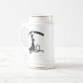 Chope À Bière Blaireau de miel (Devant gauche)