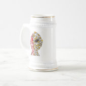 Chope À Bière blanc-andrewr (Devant gauche)