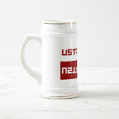 Chope À Bière Blanc Stein d'Ustaszewski (Gauche)