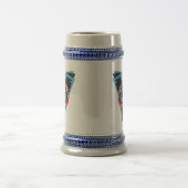 Chope À Bière Blck et bière bleue Stein (Centre)