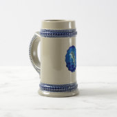 Chope À Bière Bleu dauphin (Devant gauche)