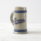 Chope À Bière Bleu de la pièce (Devant gauche)