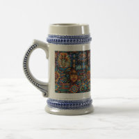 Bleu mythique "Tapisserie précolombienne" 650ml St