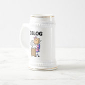 Chope À Bière Blogueuse (Devant gauche)