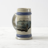 Chope À Bière Blue Austin Healey Sprite (Devant gauche)