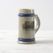 Chope À Bière Bois d'hiver (Devant droit)