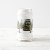 Chope À Bière Bois d'hiver pittoresque avec la maison de vacance (Centre)