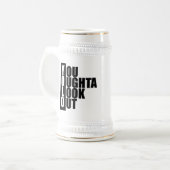 Chope À Bière Boîte de verticale de YOLO (Devant gauche)