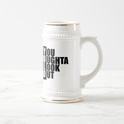 Chope À Bière Boîte de verticale de YOLO (Droite)