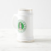 Chope À Bière Bonne Saint Patrick's Day (Devant gauche)